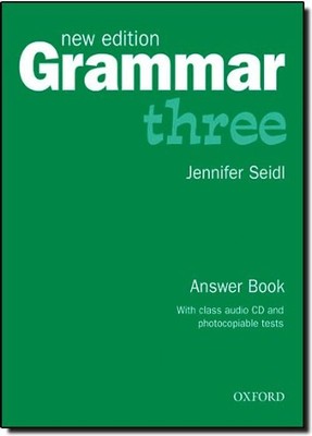 Grammar: Answer Book and Audio CD Pack Level 3 - Jennifer Seidl ZUSTAND SEHR GUT
