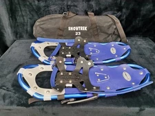 Snowtrek 23" Snowshoes Kit Medium Lightweight Aluminium Winter Snow Outdoor