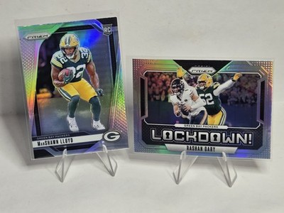 2024 Prizm Marshawn Lloyd Silver Prizm Rookie RC + Rashan Gary Lockdown Silver 