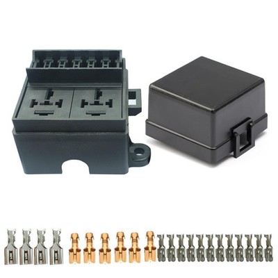 1 PCS 12V24V Circuit Control Fuse Relay Box with Terminals Car SUV Truck Tool