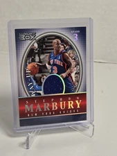 2004-05 Topps Luxury Box Lay Up Relics Stephon Marbury #LU-SM /500 (MEM) Knicks 
