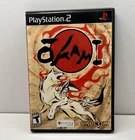 Capcom Okami (Okami Series) Sony PlayStation 2 PS2 2006 (Box and game)