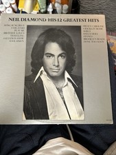 Neil Diamond    His 12 Greatest Hits Vinyl, LP 1974 MCA Records    MCA-2106 EX