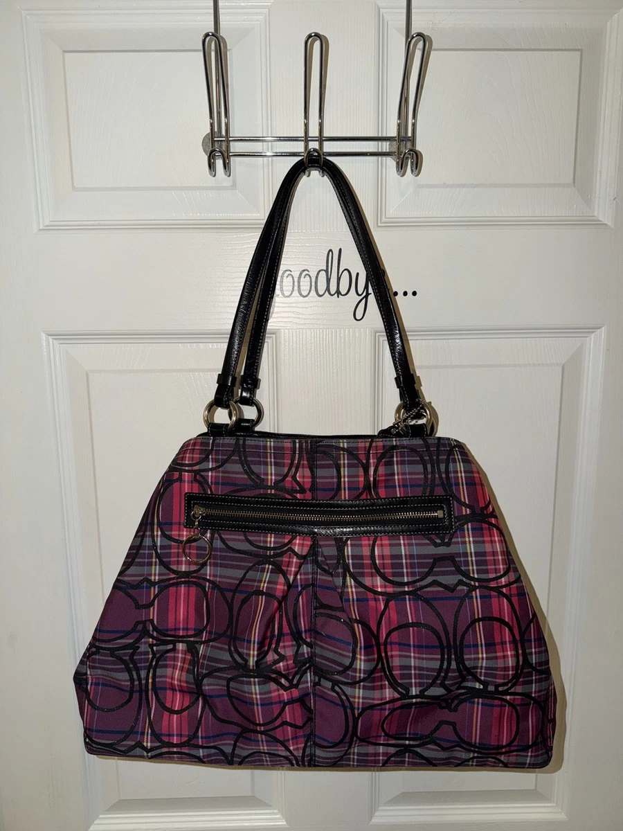Coach Poppy Plaid Tote Bags & Handbags for Women for sale | eBay