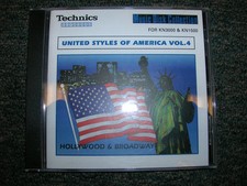 Technics Keyboard Software Hollywood  Broadway United Styles of America Vol. 4