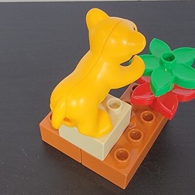 Lego Duplo 4962 Baby Zoo Reissue 100% COMPLETE Giraffe Polar Bear Elephant Lion