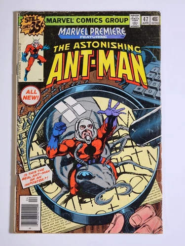 Marvel Premiere #47 Mark Jewelers Variant Astonishing AntMan 1st Scott Lang 1979
