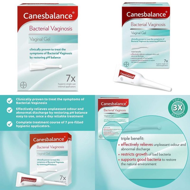 Canesten Canesbalance Bacterial Vaginosis GEL 7 Applicator for sale