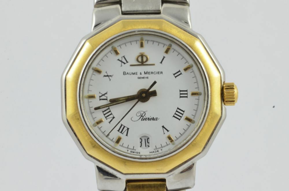 Baume Mercier Riviera Women's Watch With Steel Bracelet Baume Mercier Riviera Women's Watch With Steel Bracelet