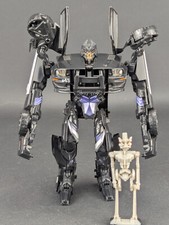 Transformers 2007 Movie Barricade complete Hasbro Deluxe Class Frenzy