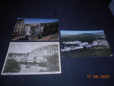 3 AK Marienbad Böhmen  ca. 20/30er Jahre