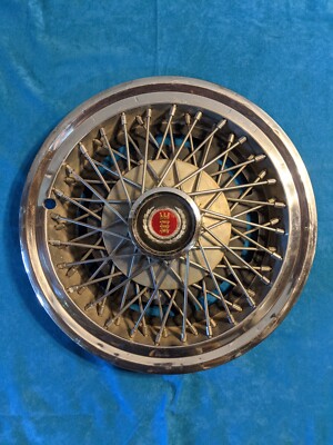 1977 - 1979 Ford Mercury Comet, Cougar, Granada, LTD II Wire Spoke Hubcap 14 