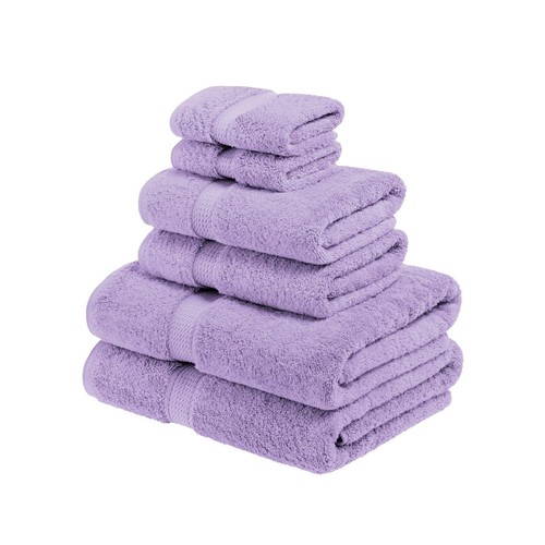 Egyptian Cotton Luxury Solid Ultra Soft Washcloth Hand Bath Bathroom Towel Set - Picture 235 of 371