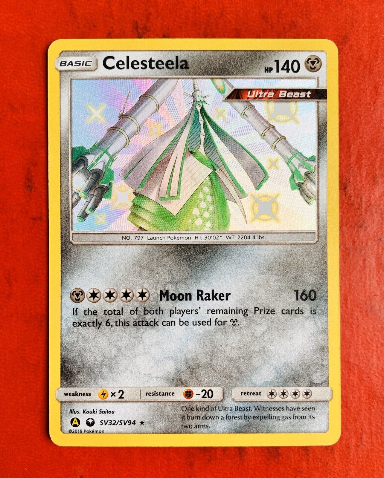 Pokemon - SV32/SV94 CELESTEELA Baby Shiny - Destino Sfuggente - ITA - MINT