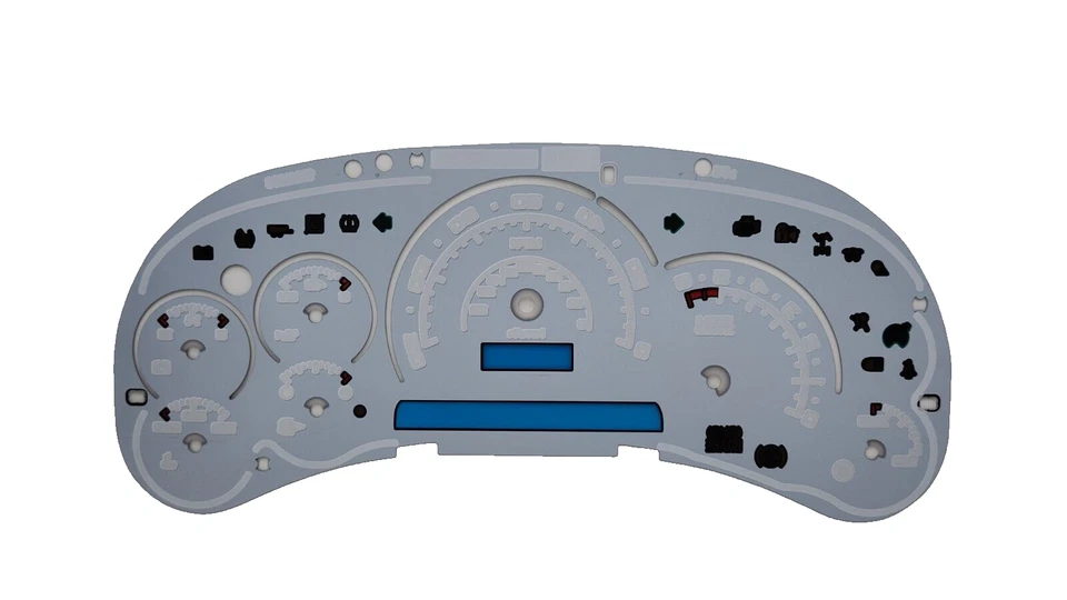 LED Edition Cadillac Escalade Gauge Face Silverado Tahoe Sierra 2003 04 05 New  - Image 3 of 4