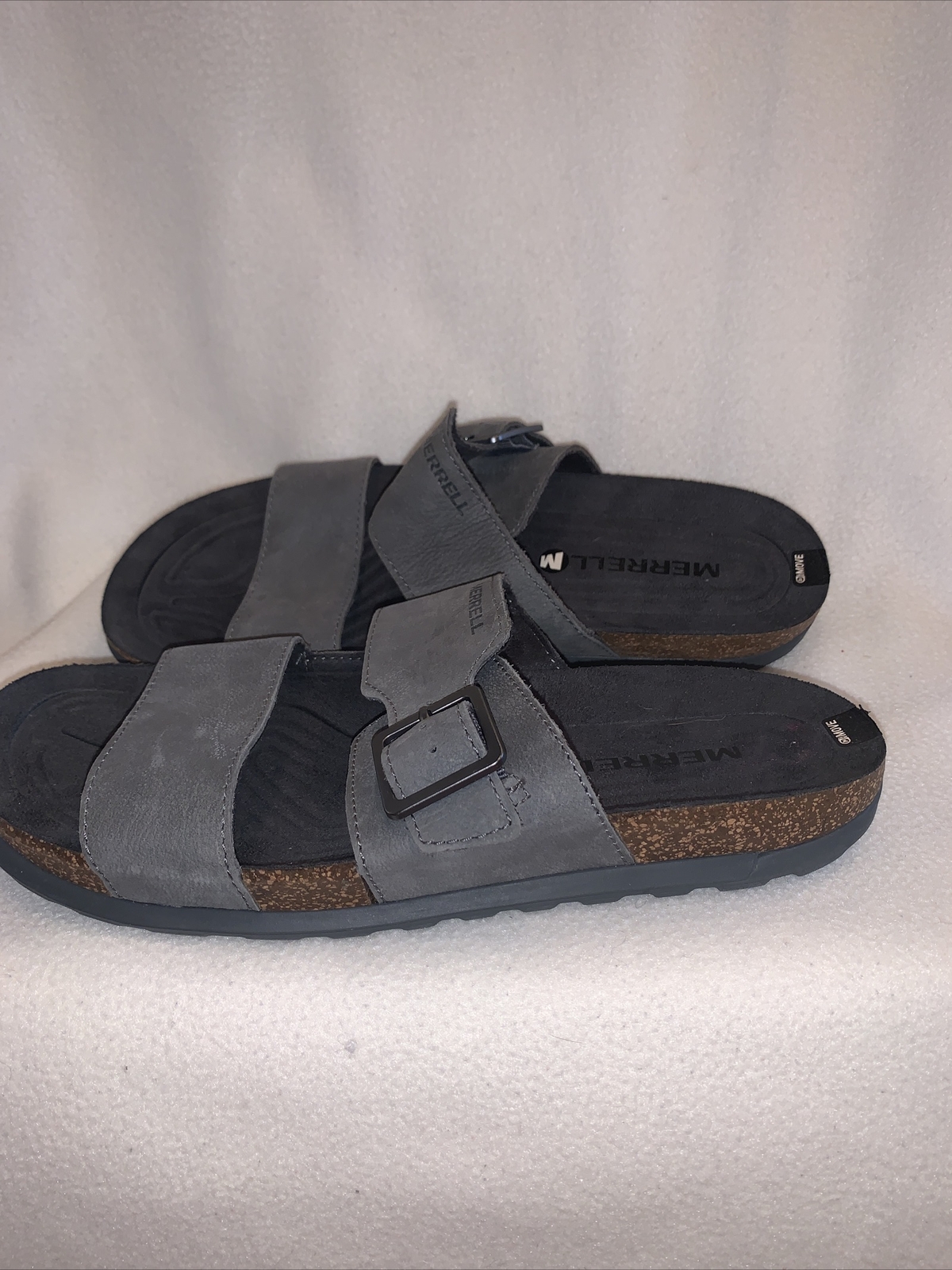 merrell downtown slide buckle sandals