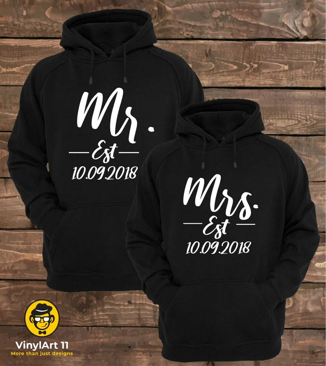Custom relationship hoodies hot sale