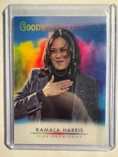 K273,212 - 2021 Upper Deck Goodwin Splash of Color 3D #LSKH Kamala Harris