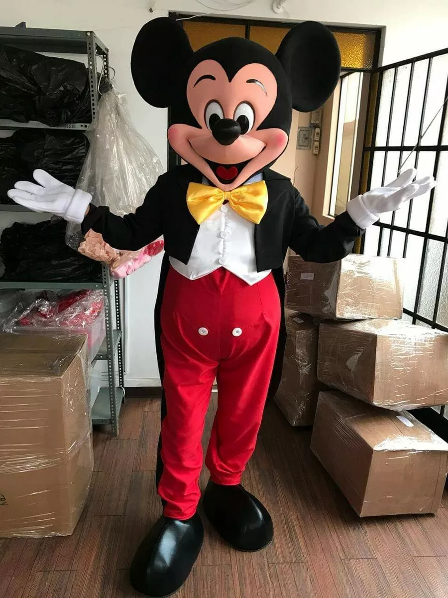 Fantasia Mascote Minnie Super Luxo