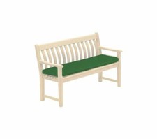 OUTDOOR 2 3 4 SEATER BENCH PAD WATERPROOF FABRIC GARDEN FURNITURE SEAT CUSHION