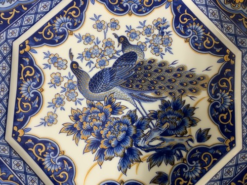 Imperial Peacock Collector Plate Arnhart Imports Ten Inch - Picture 4 of 4