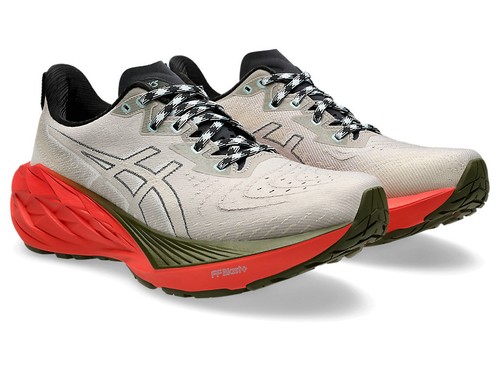 ASICS NOVABLAST 4 TR 1011B850 300 Nature Bathing Red Snapper Trail Running Shoes