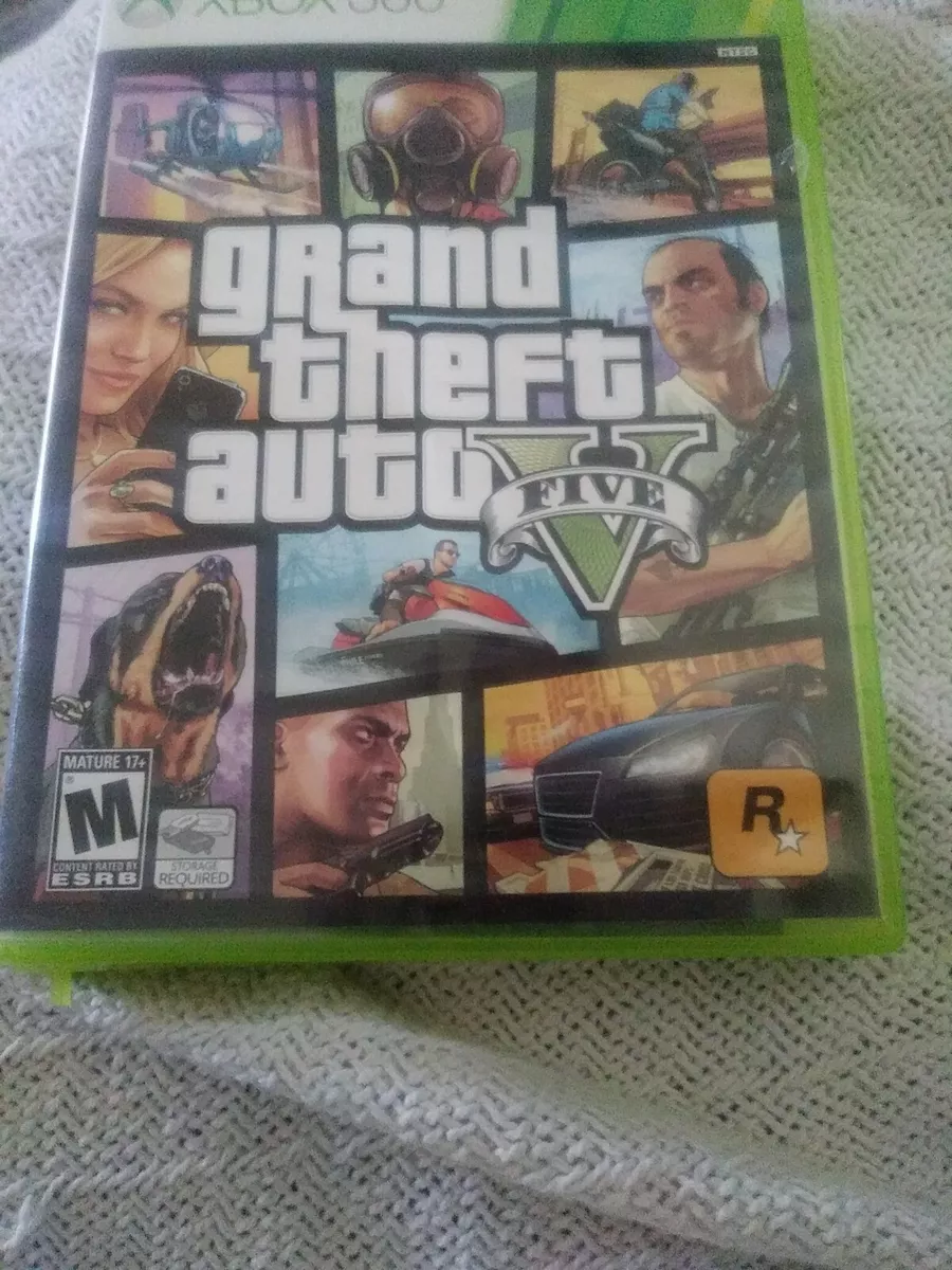 Grand Theft Auto V 5 (Microsoft Xbox 360) *INSTALL DISC ONLY - TESTED*