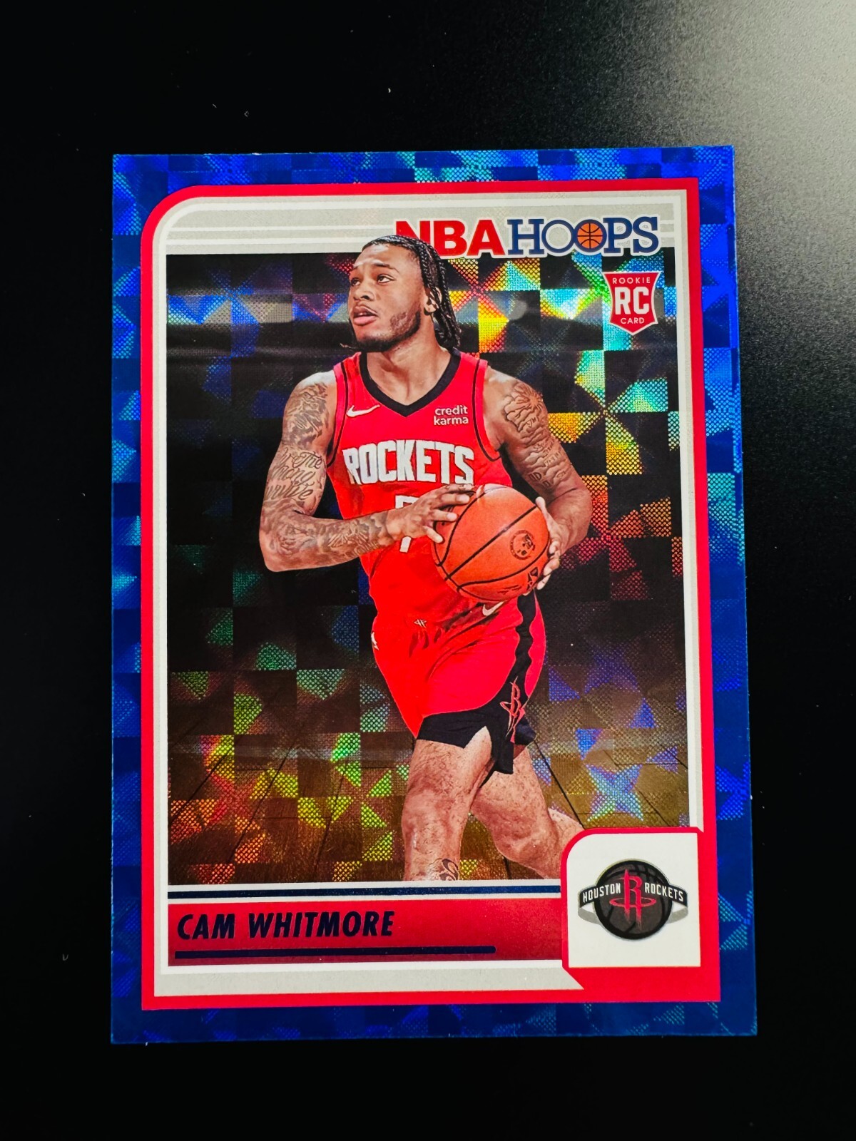 Cam Whitmore 2023-24 Hoops Base Rookie Asia Tmall Hyper Blue Kaleido RC #265