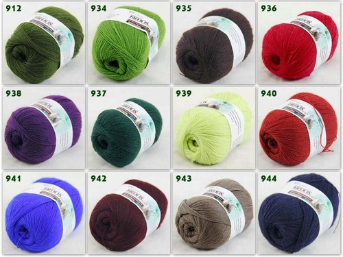 Sale 1 Ballsx50gr LACE Rugs Acrylic Wool Cashmere Hand Crochet Knitting Yarn 926 - Picture 6 of 18