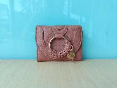 SEE BY CHLOE HANA-BRIEFTASCHE AUS LEDER $330 KOSTENLOSER WELTWEITER VERSAND 0106