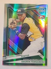 2022 Panini Elite Extra Edition - Status Green #172 Daurin Fernandez /499 (RC)
