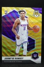 2020-21 NBA Mosaic Jahmi'us Ramsey Asia Gold Wave Prizm Rookie RC #239 Kings