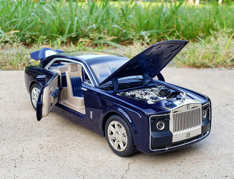 rolls royce metal car