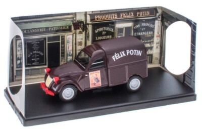 ELIGOR - CITROEN 2 CV Lebensmitteltransporter Felix Potin ohne Figur aus der ...