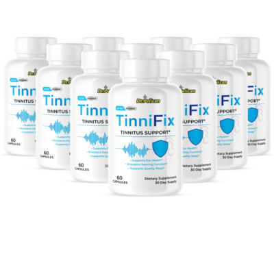 TinniFix- Hearing Support- 10 Bottles- 600 Capsules