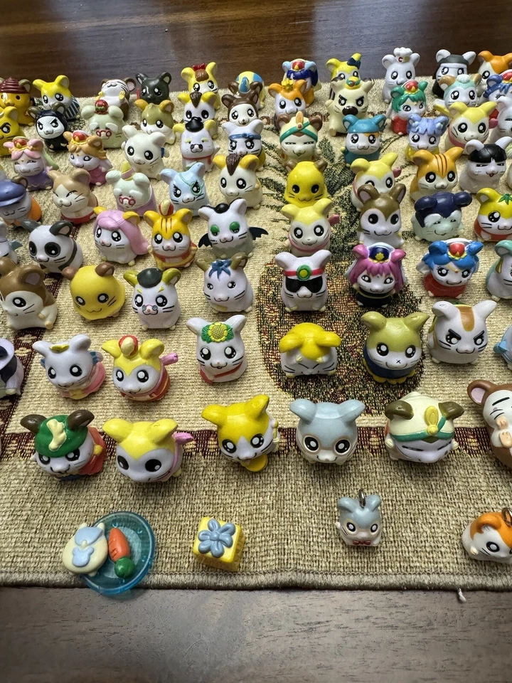 "Estatuilla colección 1,5"" anime Hamtaro años 2000 cantidad 123 - vintage - juguete" Foto 3 de 4