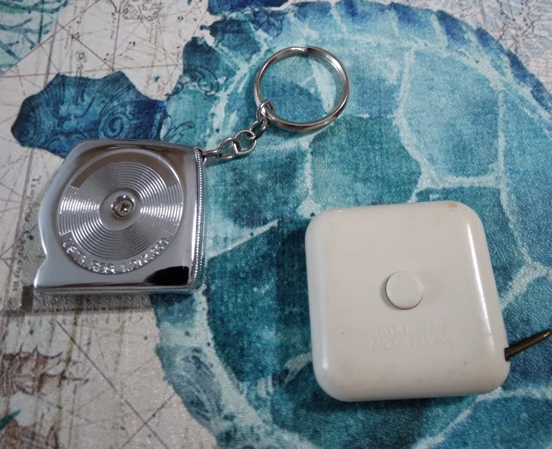 Pair Vintage Petite Pocket Measuring Tapes