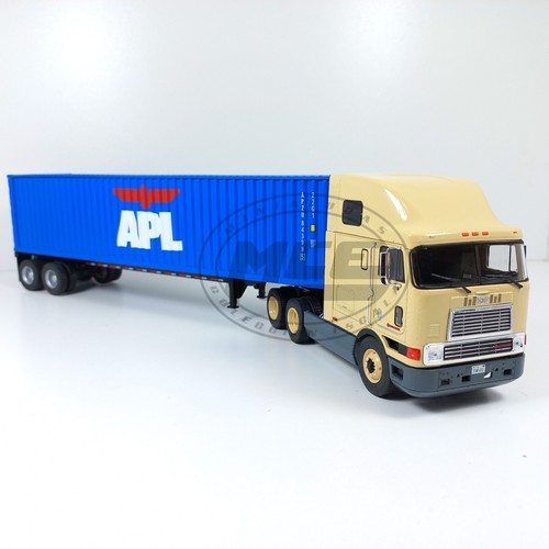 1/43 Camión truck trayler International Eagle Cabover 1981-2015 container APL - Imagen 2 de 5