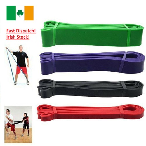 Exercise Pull Up Resistance Bands Loop Band Weight Training Fitness Crossfit Gym