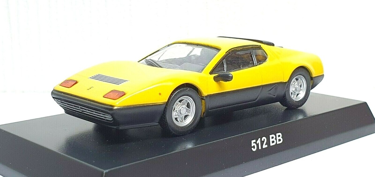 1/64 Kyosho FERRARI VII 512 BB YELLOW diecast car model | eBay