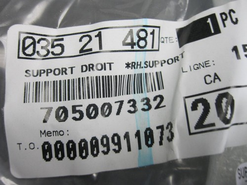13 Can-Am Spyder ST Right RH Support Bracket 705007332 New 681 - Picture 2 of 2