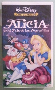Walt Disney Los Clasicos Alicia En El Pais De Las Maravillas Vhs Videotape Ebay