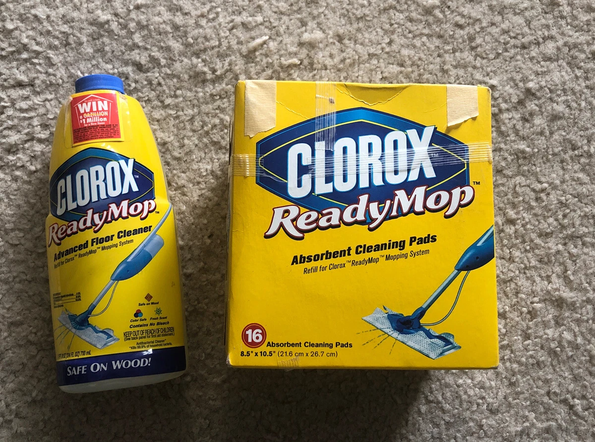 Clorox Ready Mop Advanced Floor Cleaner Refill 24 oz 11 Refill pads