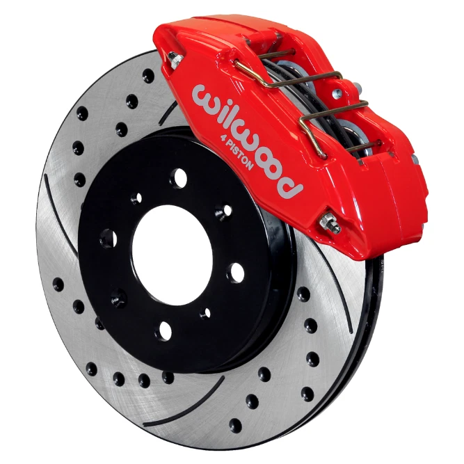 Wilwood Forged DPHA Front Caliper Rotor Kit For 86-19 Honda Civic/Acura Integra Foto 2 de 4