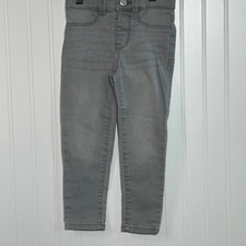 OshKosh B  gosh Toddler Girls Size 4 Skinny Gray Jeans