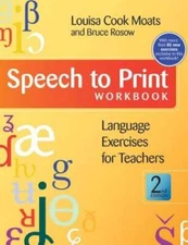 Speech to Print Workbook: Language Exercises for Teachers, Second Edition - GOOD