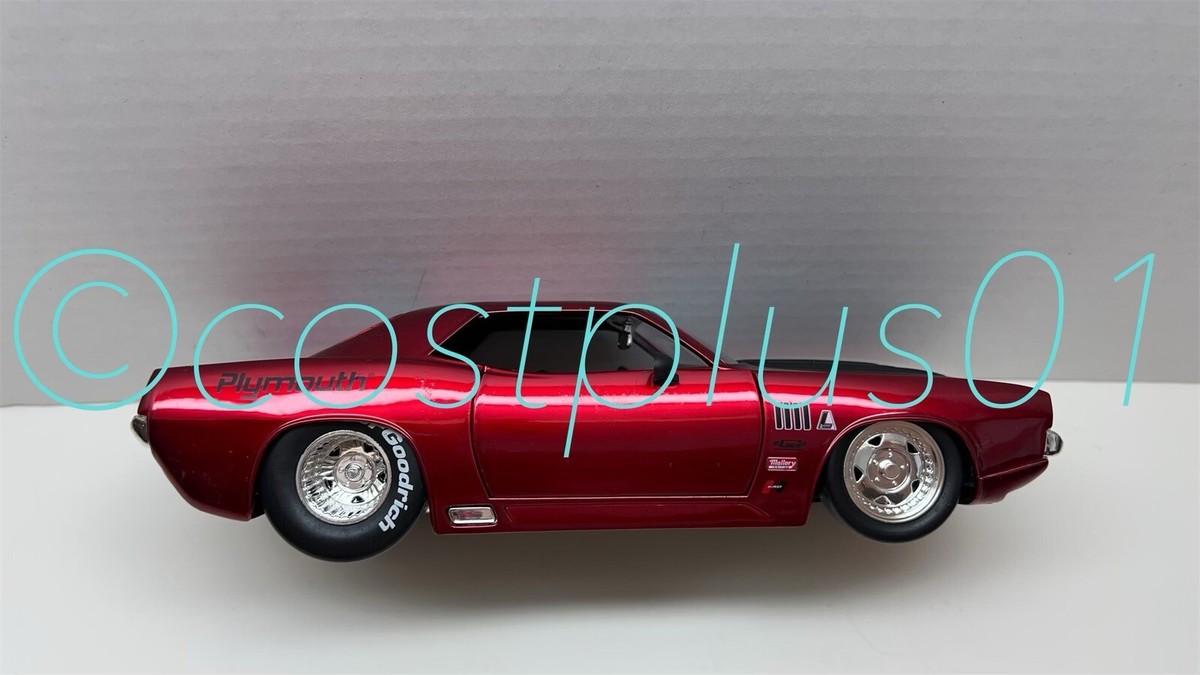 1970 PLYMOUTH CUDA 1／24 RC2 Johnny Lightning - Plymouth Hemi Cuda Hard Top (1970, 1
