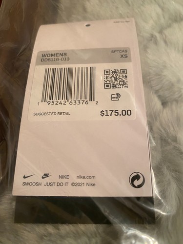 Nike Teal Faux Fur Jacket - Many Sizes - Retail $175! Brand New Tagged🏷️ - Picture 4 of 4