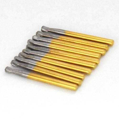 Dental Trimming/Finishing Bur Tungsten Carbide Steel Friction Grip TI Coated - Picture 159 of 184