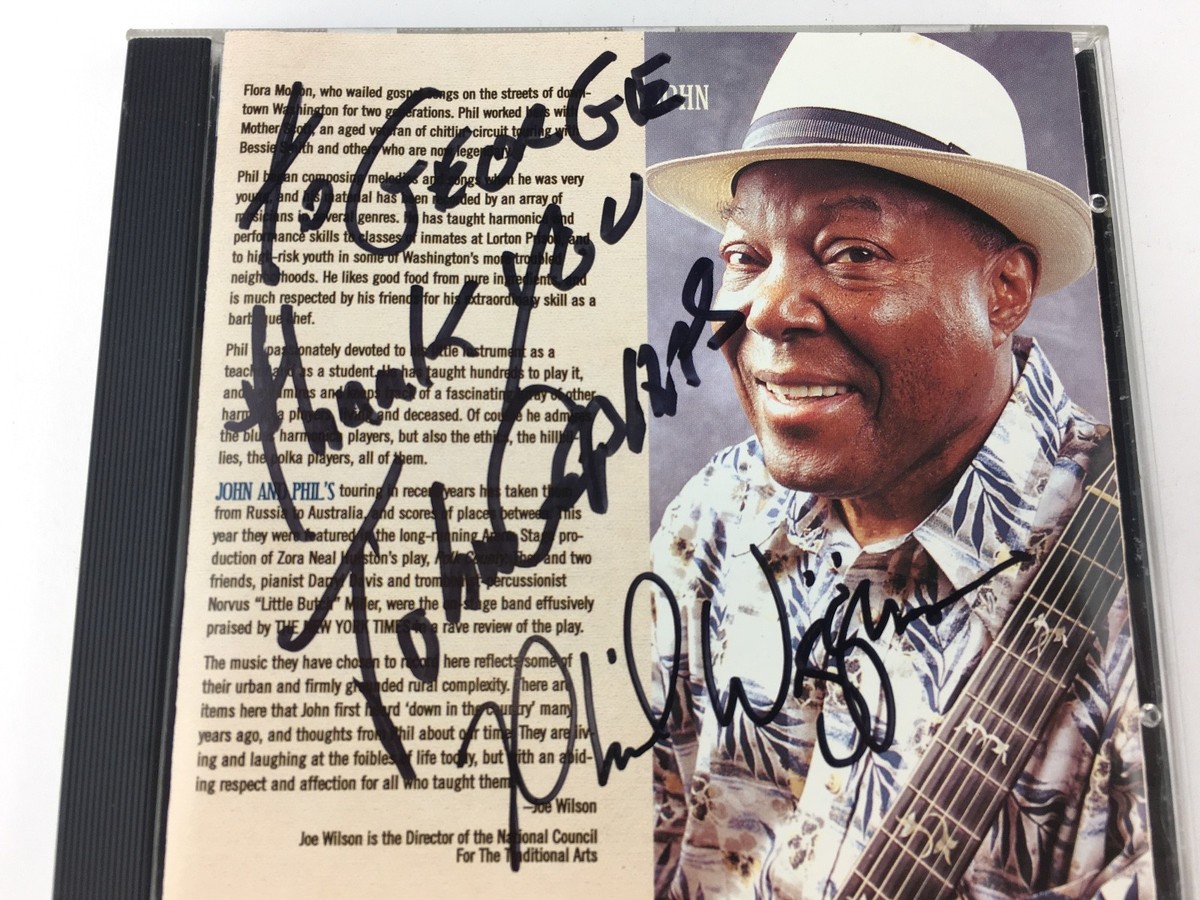 Cephas & Wiggins Somebody Tell The Truth Autographed/ Signed